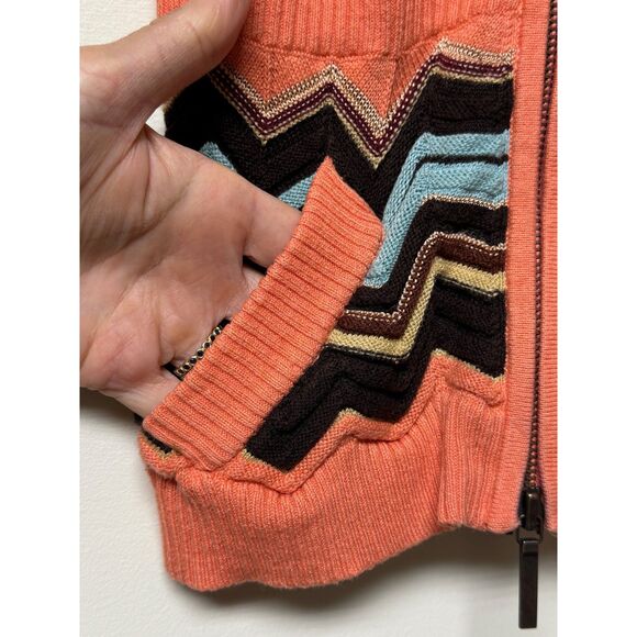MISSONI for Target Original 2011 Girls Zip Up Cardigan Sweater, Sz XS - Picture 5 of 10